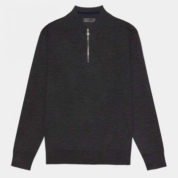 GFORE V-AUSSCHNITT MERINOWOLLE SLIM FIT QRT ZIP-PULLOVER (G4MS23S200-DCH) 115099354 [P]