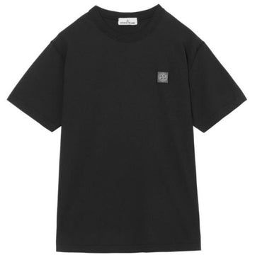 STONE ISLAND FISSATO Treatment Organic Cotton Jersey T-Shirt mit kurzen Ärmeln - Slim Fit (801523757 A0029) 158169862 [P]