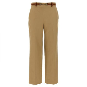 GUCCI Horsbit Baumwoll-Drellhose 143135201 [P]