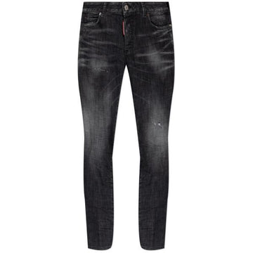 DSQUARED2 Schwarze Easy Wash Jennifer Jeans mit mittlerer Taille 150796570 [P]