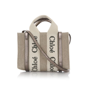 Chloe Woody Mini Shiny Tote Bag 25SS C25SP237O81 074 125307098 [P]