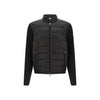 MONCLER ロゴパッチミックスニットパディングジャケット 153589280 [P]