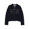 Moncler 25FW Logo Patch Mix Lightweight Padded Jacket Navy 9B000 05 M7104 742 150554202 [P]