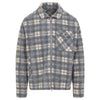 MONCLER Logo Patches Wolljacke Flanell Check Grau 2F000 19 89B55 F09 146793869 [P]