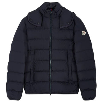 Moncler MONTBROCQ Logo Patch Padded Jacket Navy 1A002 24 597YW 778 146793842 [P]
