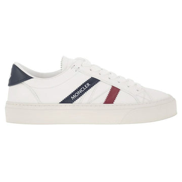 Moncler Monaco 2 Three Stripes Sneakers White 4M001 60 M4496 001 139865480 [P]