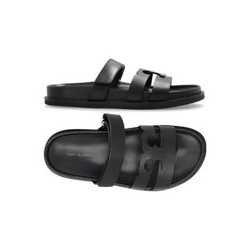 Tory Burch Ines Sport Slide Sandals Perfect Black 161636 006 159879643 [P]