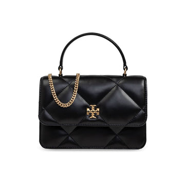 Tory Burch Diamond Quilted Mini Top Handle Chain Wallet & Crossbody Bag Black 158326 001 159879646 [P]