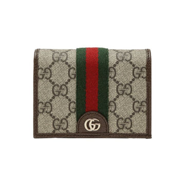 GUCCI 26FW GG Ophidia kleine Geldbörse Beige 838487 FAE0L 9746 159879843 [P]