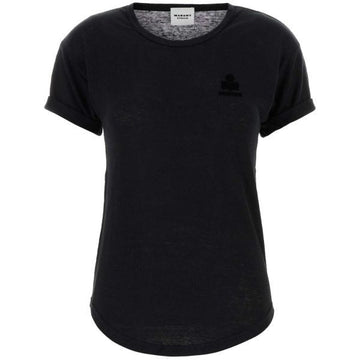 Isabel Marant KOLDIA Linen Logo T-Shirt 158211075 [P]