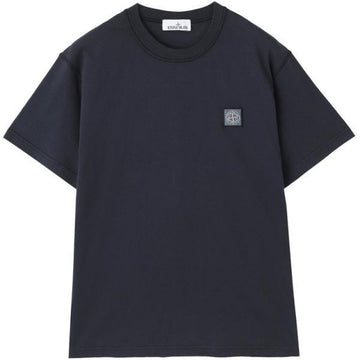 STONE ISLAND Organic Cotton Jersey T-Shirt mit kurzen Ärmeln im Slim Fit (801523757 A0020) 158210624 [P]