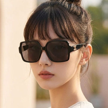 Celine Triomphe 16 Sunglasses CL40316U 01A Luxury Oversized Square Frame Unisex 159882388 [P]