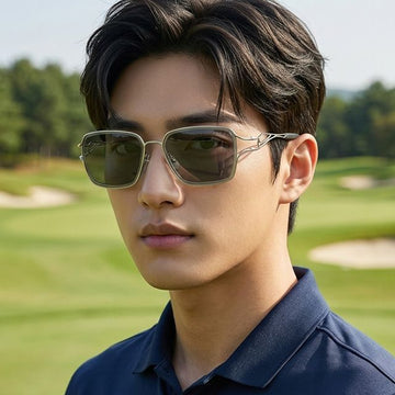 Nike Sunglasses EV24049 040 Veil Prism Square Two-Tone Lens Metal Unisex 159882498 [P]