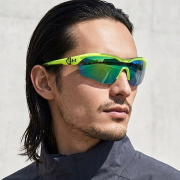 UNDER ARMOUR Sonnenbrille UA YARD PRO 01EV8 Sportbrille Halbrahmen Unisex Laufen Radfahren 159882501 [P]