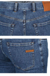 Zegna Men's Logo Patch Straight Leg Jeans (Blue) E8I70 GAN 001 131429258 [P]