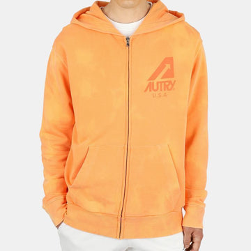 AUTRY Matchpoint Logo Hoodie Zipper (Orange) 1084 54758044 [P]