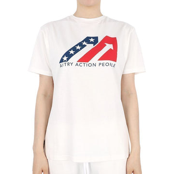 AUTRY アイコニック アクション ロゴ Tシャツ（ホワイト） 2301 54757511 [P]