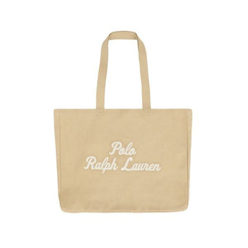 POLO RALPH LAUREN 26SS Logo Stickerei Tragetasche Beige 405962436 002 159882833 [P]