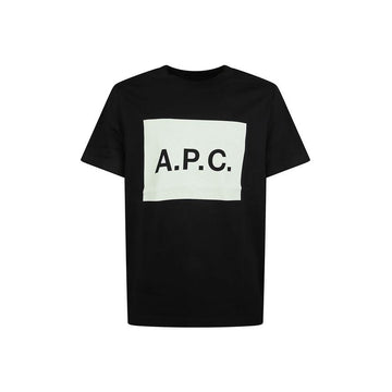 APC 26SS Logo Druck T-Shirt Schwarz H26530 LZZ 159882953 [P]