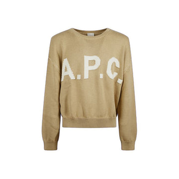 APC ROND Logo Strickwaren Beige 159882958 [P]