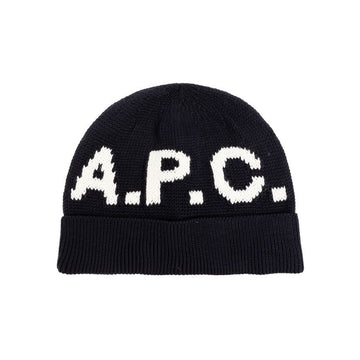 APC Signature Logo Beanie Dark Navy 159882960 [P]