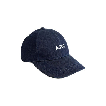 APC 26SS Charlie Ballcap mit gesticktem Logo Indigo M24069 IAI 159882964 [P]