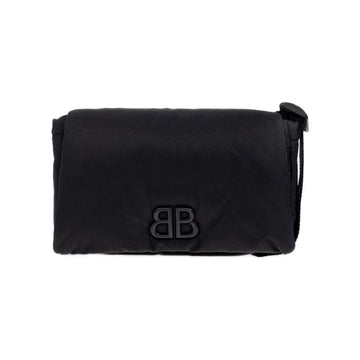 BALENCIAGA Monaco Flap Kleine Umhängetasche Schwarz 806630 2ABFB 1000 159882999 [P]