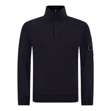 CP Company CP 25FW Lens Patch Half-Zip Sweatshirt Black 19CMSS102A 002246G 999 149517286 [P]