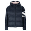 Thom Browne Downfield Hooded Padded Jacket Navy MJD022X 05411 415 127514628 [P]