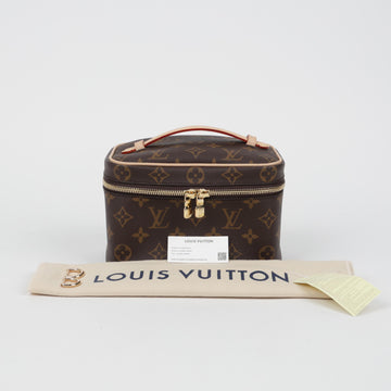 LOUIS VUITTON Make-up Box Mini Toilettenpouch Monogram 159542183 [P]