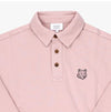MAISON KITSUNE Bold Fox Head Patch Polo Herren Sweatshirt OM00211KM0001 0172 143022645 [P]