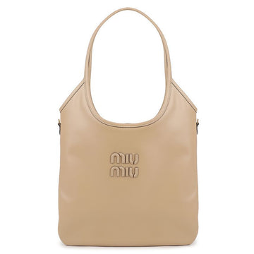MIU MIU Ivy Leder Tasche 5BG231-2CRW-F0036-MLN 156973207 [P]