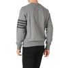 THOM BROWNE ダイアゴナルループバッグスウェットシャツ グレー MJT248A 06910 035 146364411 [P]