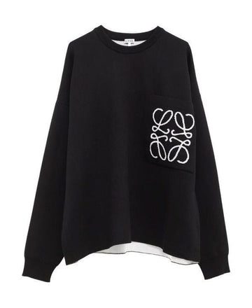 LOEWE Anagram Pocket Sweater aus Baumwolle 156800160 [P]