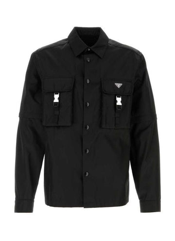 Prada Nylon Shirt Jacket 156730279 [P]