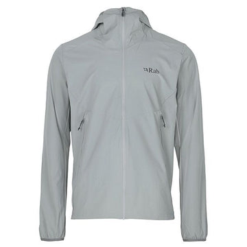 Rab Lightweight Zinc Borealis Hooded Jacket QWS76 LZN 159887374 [P]