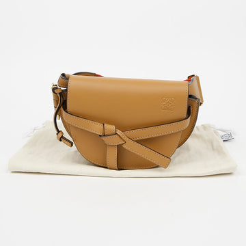Loewe Mini Soft Calfskin Jacquard Dual Bag Warm Desert 159710986 [P]