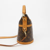 LOUIS VUITTON Duffle Bag Monogram Canvas Bucket Bag Braun 159712711 [P]