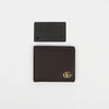 Gucci Dark Brown Leather GG Logo Marmont Wallet 428726 159716341 [P]