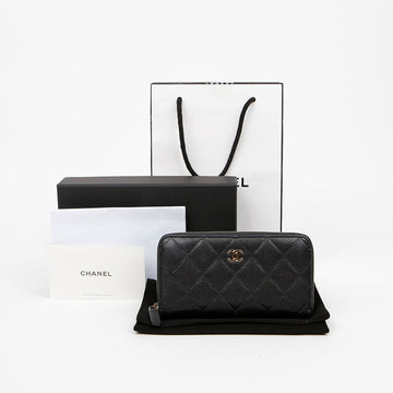 CHANEL Caviar Classic Geldbörse AP0226 159753014 [P]