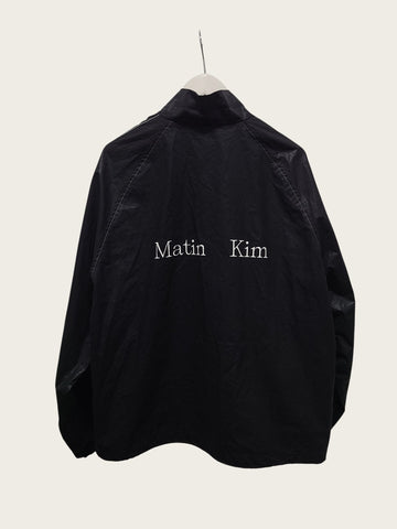 Matin Kim Black Back Logo Nylon Women's Windbreaker Jacket 159888491 [P]