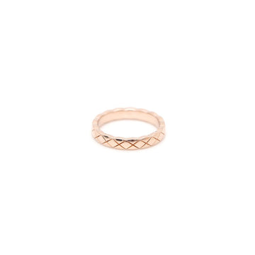 CHANEL Mini Coco Crush Ring in Beige Gold and Rose Gold J11785 159888800 [P]