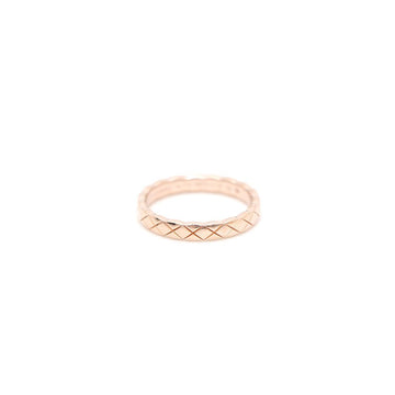 CHANEL Mini Coco Crush Ring in Beige Gold and Rose Gold J11785 159888879 [P]