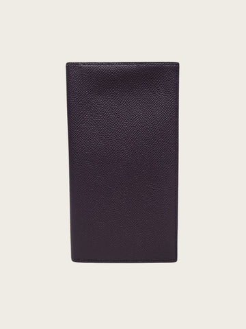 HERMES Burgunder Evercolor MC2 Fleming Geldbörse 159888883 [P]