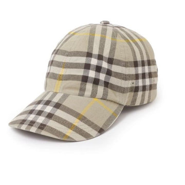 Burberry Check Cotton Baseball Cap 159888931 [P]