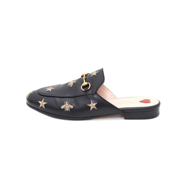 GUCCI Princeton Horsebit gestickte Damen-Mules Bloper 505268 159889140 [P]