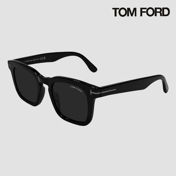 TOM FORD TF0751N 01A サングラス ブラック スクエア シグネチャーロゴ 151002292 [P]