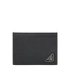 PRADA ブラック サフィアーノ カードホルダー 158800420 [P]
