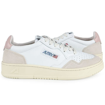 AUTRY Medalist Leather Suede Low Top (Pink Tab) AULW LS37 60950309 [P]