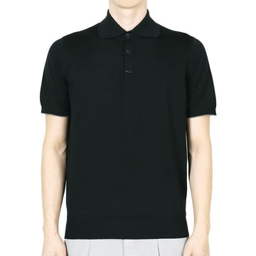 BRUNELLO CUCINELLI Männer Lightweight PK T-Shirt (Schwarz) M29800125 CH101 131567671 [P]